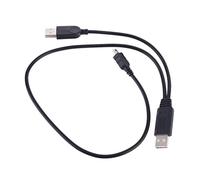 jojnsha Power Data Line USB To USB Data Cable For Computer Laptop Notebook Portable Lightweight 1pc Cable Organizer