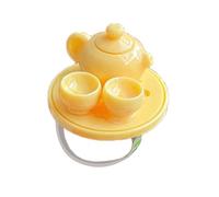 jojnsha Simulated Water Kettle Tea Set Rings Adjustable Open New Chinese Finger Jewelry Daily Wear Accessory Korean Fashion Party Accessory