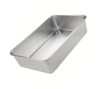 jojnsha Stainless Steel Cats Litter Basin, Large Capacity, Easy to Clean, Perfect for Small Cats Large Capacity Stainless Steel Litter Box
