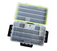 jojnsha Versatiles Fishing Gear Storage Box with Leakproof Sealing Removable Tackle Box Baits Hook Fishings Gear Equipment Case