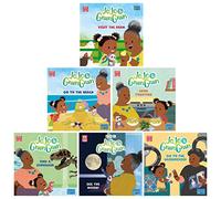 JoJo & Gran Gran Collection 6 Books Set (Visit the Farm, Go to the Beach, Cook Together, Find a Dinosaur, Go to the Hairdresser & See the Moon)