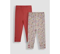 JOJO MAMAN BÉBÉ 2 Pack Ditsy Floral Leggings 12-18 months
