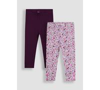 JOJO MAMAN BÉBÉ 2 Pack Ditsy Floral Leggings 2-3 Years