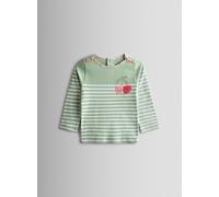 JOJO MAMAN BÉBÉ Cherry Breton Top 12-18 months