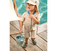 JOJO MAMAN BÉBÉ Dino Print All in One Sun Suit 3-4 Years