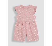 Jojo Maman Bébé Female Pure Cotton Daisy Floral Romper - 3-6M - Pink Mix, Pink Mix
