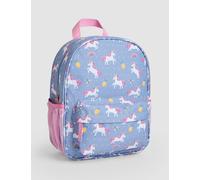 JoJo Maman Bébé Kids' Unicorn Print Backpack Purple Mix