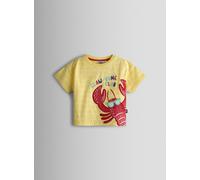 JOJO MAMAN BÉBÉ Lobster Character Applique T Shirt 3-4 Years