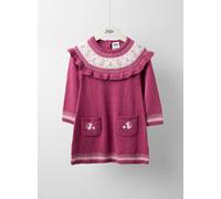 JOJO MAMAN BÉBÉ Mouse Fair Isle Knitted Dress 4-5 Years
