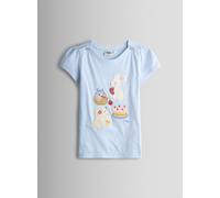 JOJO MAMAN BÉBÉ Mouse Picnic Applique T Shirt 6-7 Years