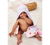 Jojo Maman Bébé Pure Cotton Butterfly Hooded Towel - Multi, Multi