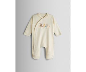 JoJo Maman Bébé Pure Cotton My First Easter Sleepsuit (0-12 Mths) White