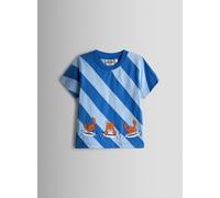 JOJO MAMAN BÉBÉ Surfs Up Crab Applique T Shirt 12-18 months