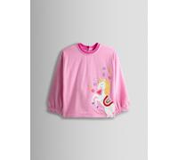 JOJO MAMAN BÉBÉ Unicorn Applique Stripe Top 6-12 months