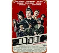 Jojo Rabbit Poster Movies & TV series Poster Tin Sign Vintage Metal Pub Club Cafe bar Home Wall Art Decoration Poster