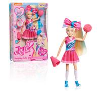 JoJo Siwa 10 Inch Singing Doll Sings High Top Shoes Pink Cheerleading Outfit and Accessories Kids Toys for Ages 6Up by Just Play