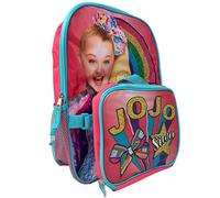 Jojo Siwa 16" Backpack with Lunch Bag- B20JO46556, Pink, One Size, Classic
