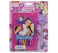 Jojo Siwa Diary with Pom Pen on Card