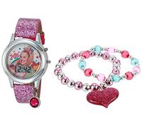 JoJo Siwa Girl's Digital Quartz Watch with Rubber Strap JOJ40050AZ