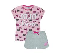 Jojo Siwa Girls Pink Character Short Sleeve Short Leg Pyjama Set - 2-3 Years