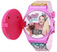 JoJo Siwa Girls' Quartz Watch with Plastic Strap, Multicolor, 13 (Model: JOJ4210AZ)