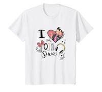 JoJo Siwa I Love JoJo Siwa Picture Heart T-Shirt, Youth, White, Small
