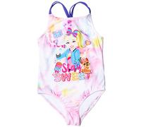 JoJo Siwa Little Girls One Piece Bathing Suit Rainbow 6X