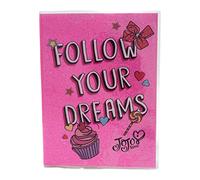 JoJo Siwa Spiral Notebook for Kids, Glitter Bound Diary - A5 Journal Notebook 80 Sheets, School Supplies for Girls 3+Years
