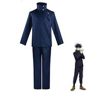 JOJO STYLE Jujutsu Kaisen Fushiguro Megumi Cosplay Costume Halloween Carnival Anime Costume Props for Adults Including Clothes, Pants, M