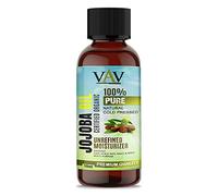 Jojoba Golden Certified Organic Oil Moisturises Massage Hair Scalp, Nails & Skin (10ML)