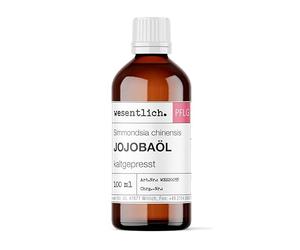 Jojoba Oil Cold Pressed 100 ml - Pure Oil (Simmondsia Chinensis) by wesentlich.