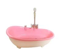 jojobasec Bird Water Bath Bathtub Shower Parrot for Parakeets Lovebirds Pet Cage Intelligent Bowl Birdbath Bird Supplies