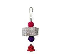 jojobasec Parrot Chewing Toy Mineral Stone Parrots Beaks Grinding Toy Bites Resistant Cockatiels Parakeets Hangings Bird Molar Toy