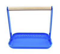 jojobasec Portable Pet Parrot Playstand Parrots Bird Training Stand Bird Playstand Wood Perch with Poop Tray