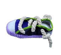 jojobasec Soft Chew Toy for Pet Dogs Simulation Shoe Toy Dogs Squeak Toy Puppy Rope Toy Resistant Dogs Sounding Toy