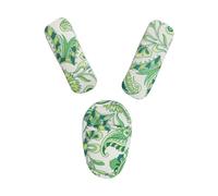 jojobasec Soft & Lovely Shoulder Strap Covers Crotch Pad Set Adjustable Shoulder Strap Protectors Easy to for Strollers