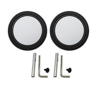 jojobasec Upgraded Baby Strollers Rubber Wheels Replacement Baby Strollers Front/Back Wheels Accessories for Carriage