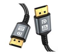 jojobnj 16K DisplayPort Cable 2.1, 3M DP Cable [16