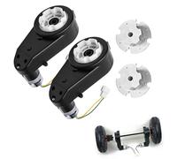 JOJOCY 2Pcs 24V RS550 Electric Motor Gear Box, 35000RPM, DC 24V, Plastic, Unisex, Kids Ride On Toy Gearbox Kit, Children & Teenagers, Boys
