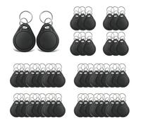 JOJOCY NFC Tags with NTAG215 Chip, 540 Byte Memory Compatible with iPhone iOS Shortcuts Android Smartphone Apps Homekit, Versatile RFID Tags for Key Fobs and Smart Home (50)