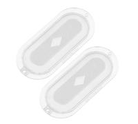 jojofuny 1 Pair Cooker Hood Light Covers Replacement Universal Range Hood Lampshade Lens for Kitchen Extractor Compatible with Mini Desktop and Kitchen Supply