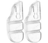jojofuny 1 Pair Reusable Glasses Nose Pads for Flat Optical Frames Made of Hard Plastic to Increase Height and Reduce Nose Burden, Soft Non Slip Eyeglasses Supplies for Comfortable Daily