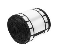 jojofuny 1 Roll Vintage Black and White Filmstrip Ribbon Polyester Material with Easy Shaping and Versatile Application for Photography Themed Crafts and Wreath Making Decoration