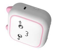 jojofuny 1 Set Mini Portable Wireless Photo Printer for Students Inkless Thermal Label Maker for Home School Rechargeable Pocket Printer with Low Running Costs for Quick Picture Printing