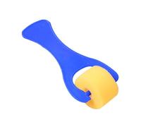 jojofuny 10 Pcs Blue Roller Sponge Paint Brushes for Durable Sponge Painting Tools for Graffiti DIY Art Projects Creative Color Recognition and Pattern Drawing Supplies