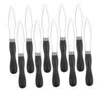 jojofuny 10 Pcs Button Helper Tool and Button Fastener Aid for Seniors with Black Handles, One-Handed Adaptive Equipment for Arthritis and Elderly Dressing Assistance