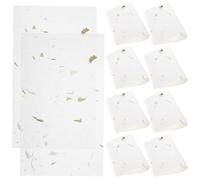 jojofuny 10 Sets Vintage Style Letter Paper Classic Stationery Paper for Writing Painting Calligraphy Smooth Writing Deckle Edge Suitable for Love Letters and Traditional Expression