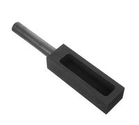 jojofuny 1000g Graphite Ingot Mold Handle for Melting Casting Refining Precious Metals Like Gold Silver Mold for Casting Metal
