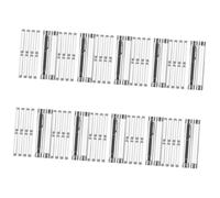 jojofuny 100pcs Acrylic Pen Holder Case Single Pen Storage Tubes Cylinder Tube Pencil Case for Display Organization School Office Supplies