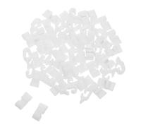 jojofuny 100pcs Black Plastic Wire Cage Clips for Pet Cage Door Fasteners with High-strength Material and Versatile Compatibility Suitable for Bunny Fence and Outdoor Travel Animal
